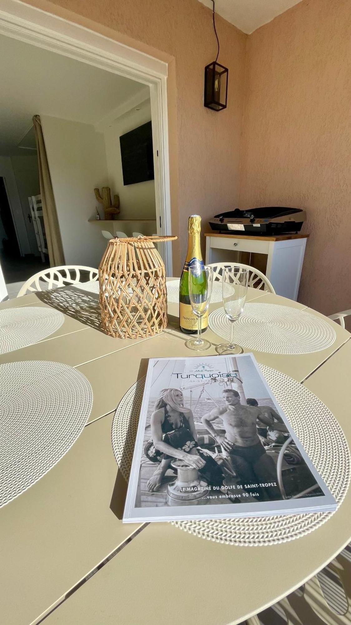 Proche St Tropez Refait A Neuf Bord De Plage Et Piscine 코골렝 외부 사진